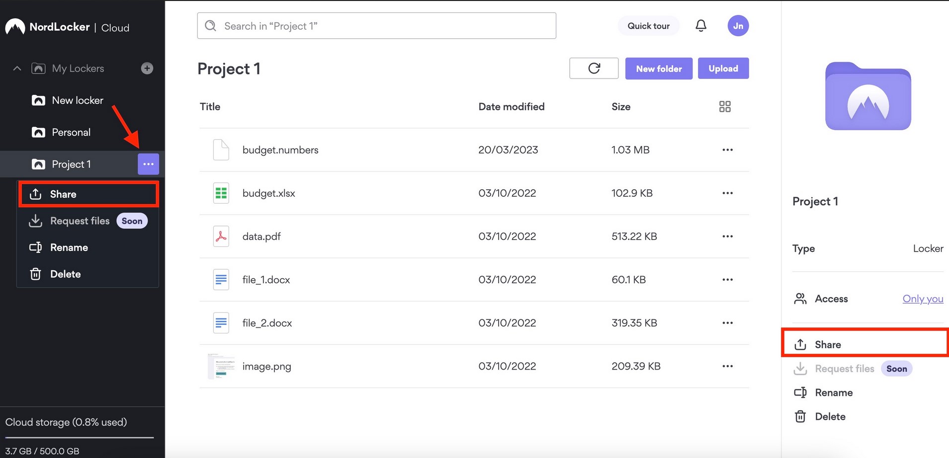 NordLocker Secure File Transfer Software