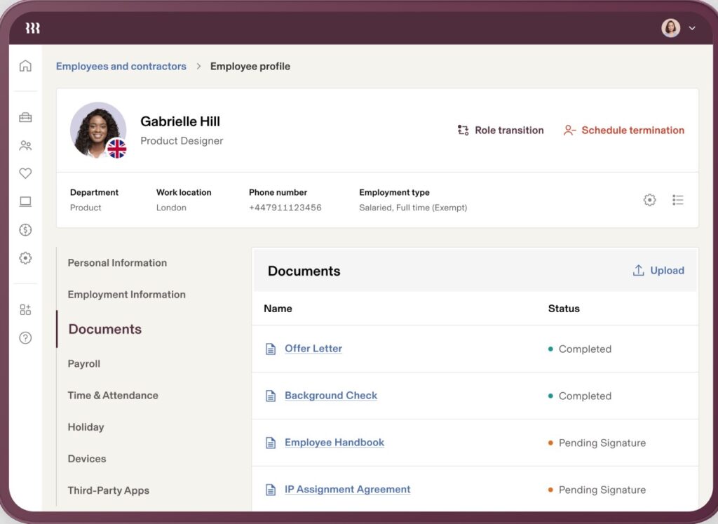 Rippling HR Compliance Platform