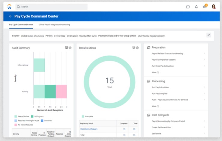 Workday Payroll Management System