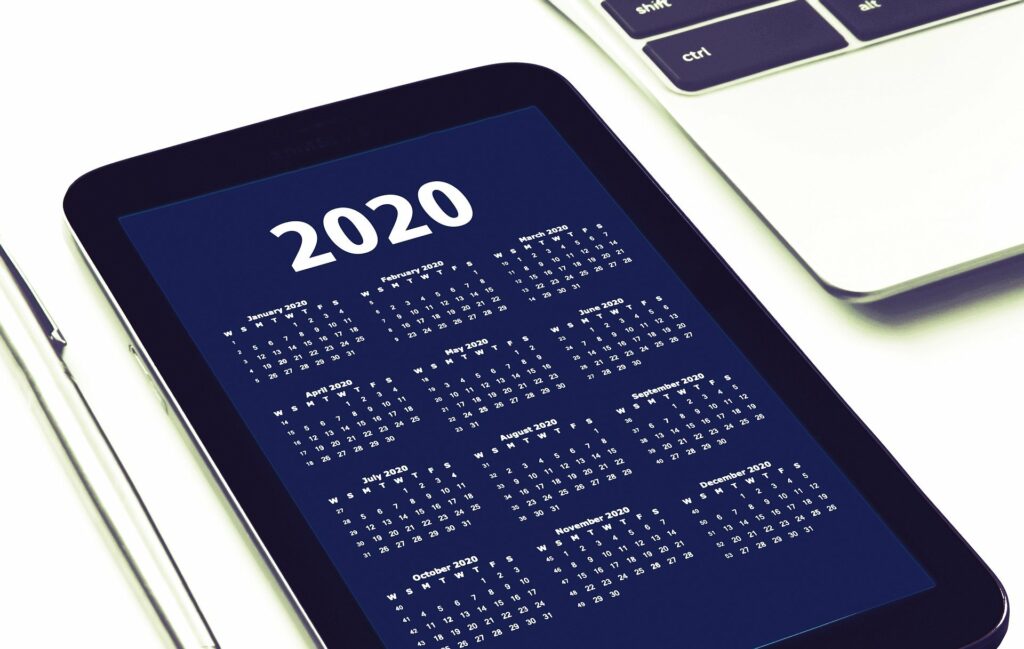 agenda-2020-calender