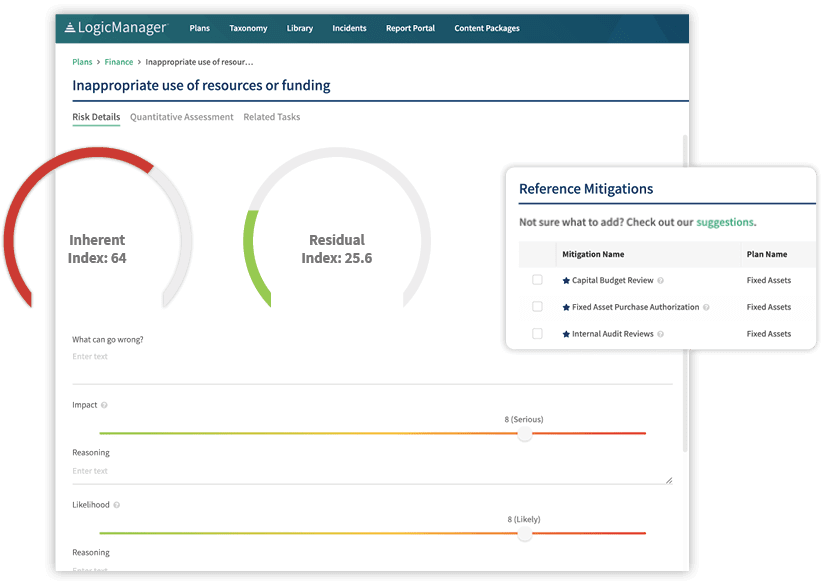 LogicManager Financial Reporting Tool