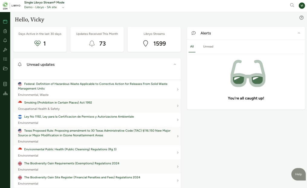 Libryo Compliance Management.