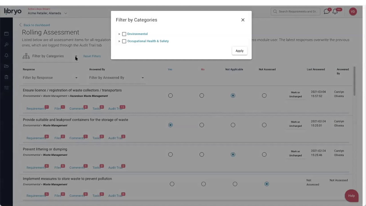 Platform Modules | Legal Compliance Software | Libryo