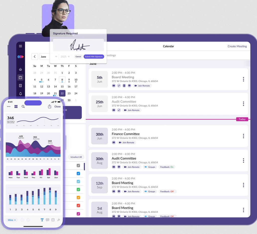 Onboard homepage board management software.