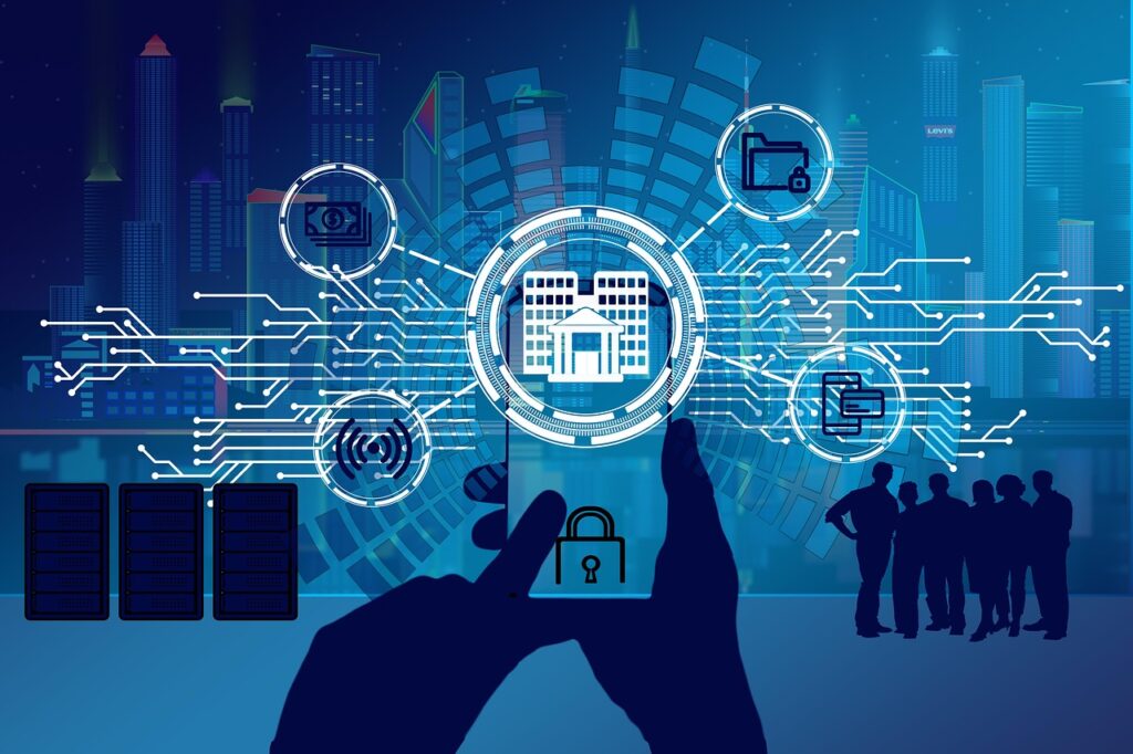 Monitoring online bank transactions.